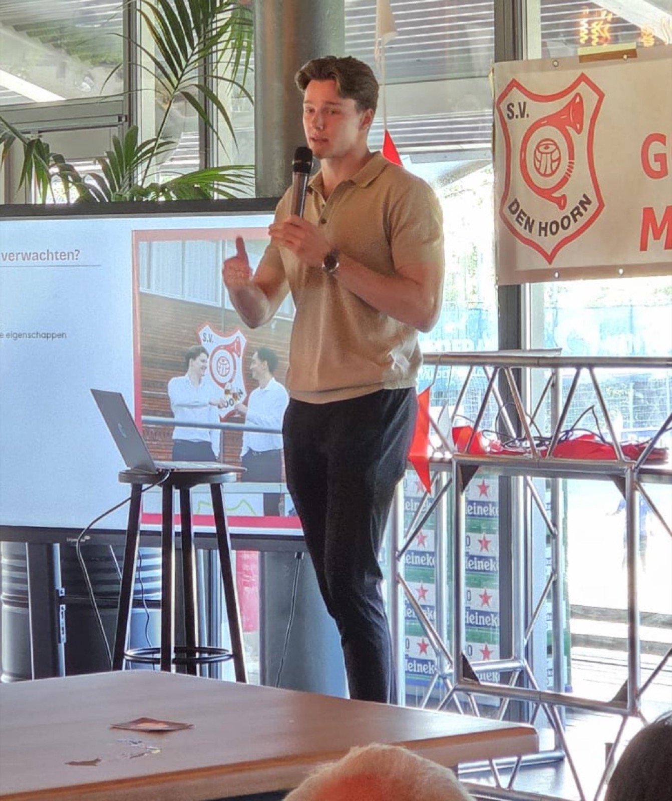 Thomas Bakker, oprichter van Be Intent